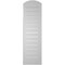 Ekena Millwork Arch Top Surface Mount PVC Gable Vent w/ 2"W x 2"P Brickmould Sill Frame, 12"W x 40"H GVPAR12X4003SN - alternate 4